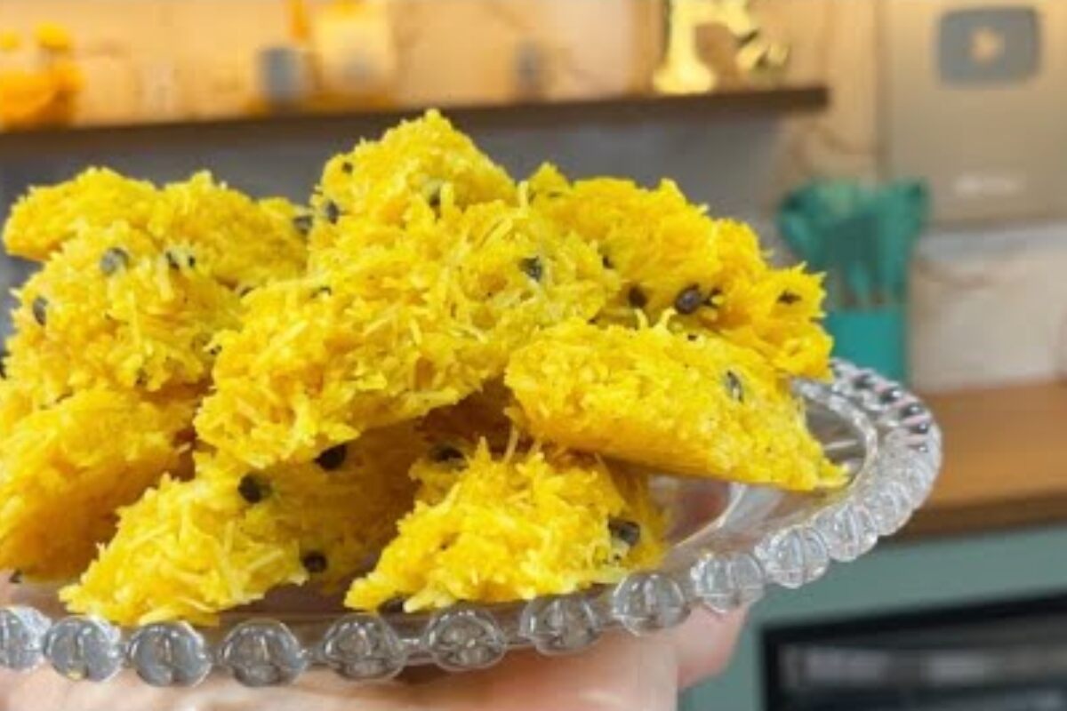 cocada cremosa de maracujá