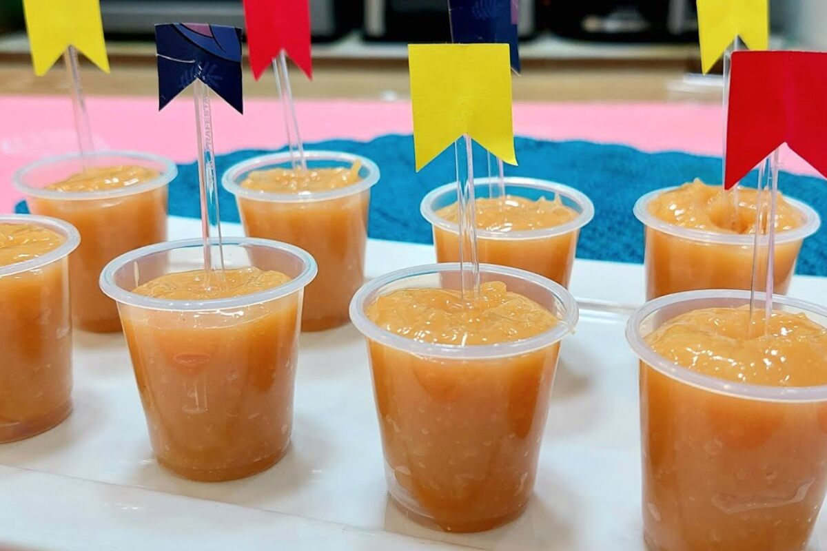 cocada cremosa no potinho