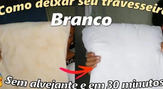 como lavar travesseiro encardido