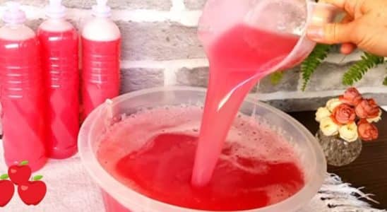 detergente caseiro de maçã