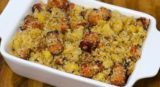 farofa de banana crocante