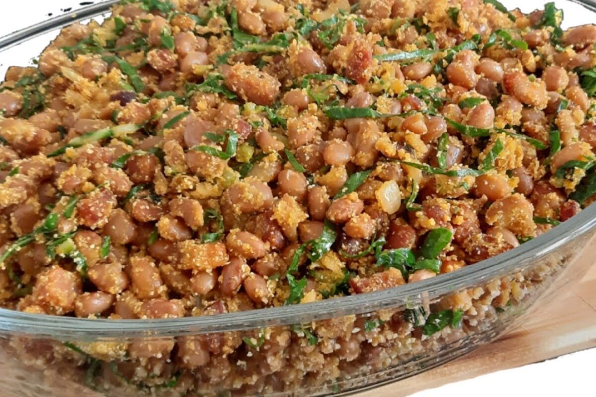Receita de feijão tropeiro mineiro e completo igual de restaurante 47 feijão tropeiro