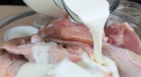 frango assado com creme de leite