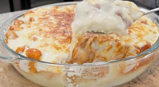 frango cremoso com batata