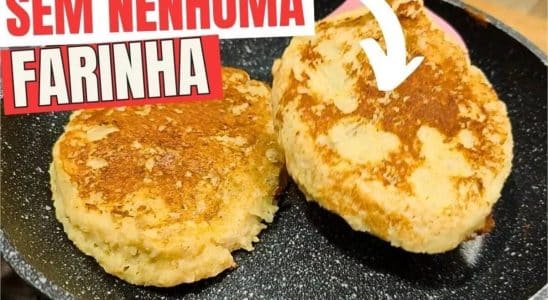 lanche fit de frigideira