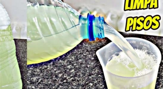 limpa pisos caseiro