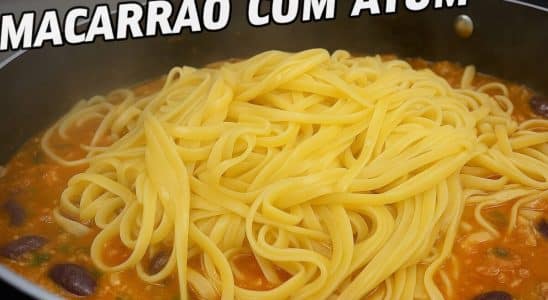 macarrão com atum