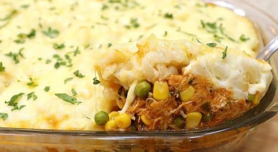 macarrão de forno cremoso