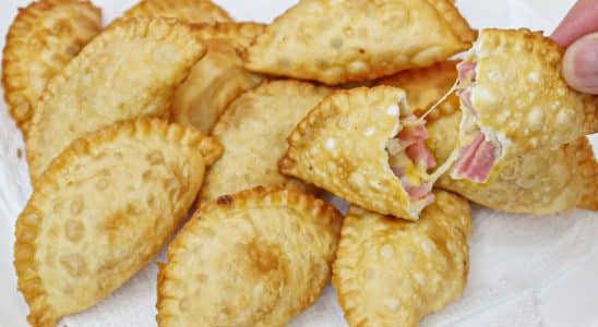 massa de pastel caseira