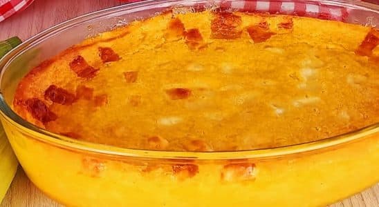 pamonha de forno com queijo