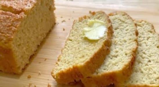 pão caseiro low carb