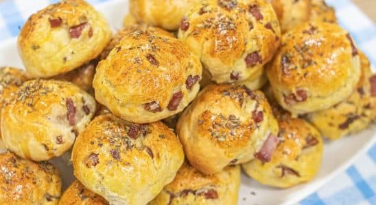 pãozinho de calabresa