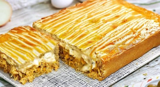 pastelão de frango