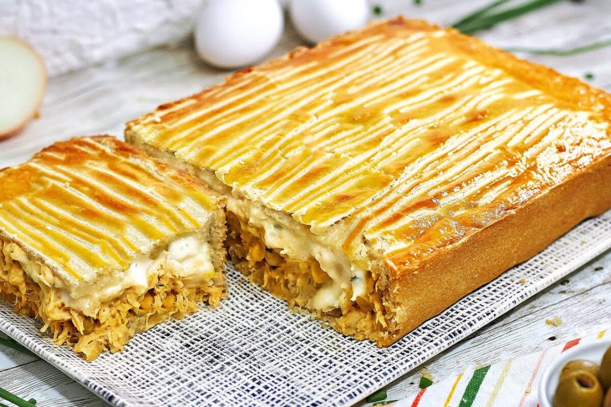 pastelão de frango