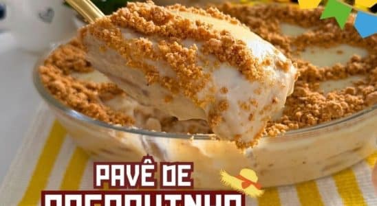 pavê de paçoquinha