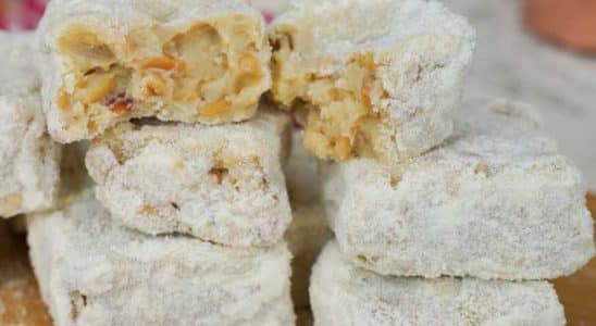 pé de moça de leite ninho