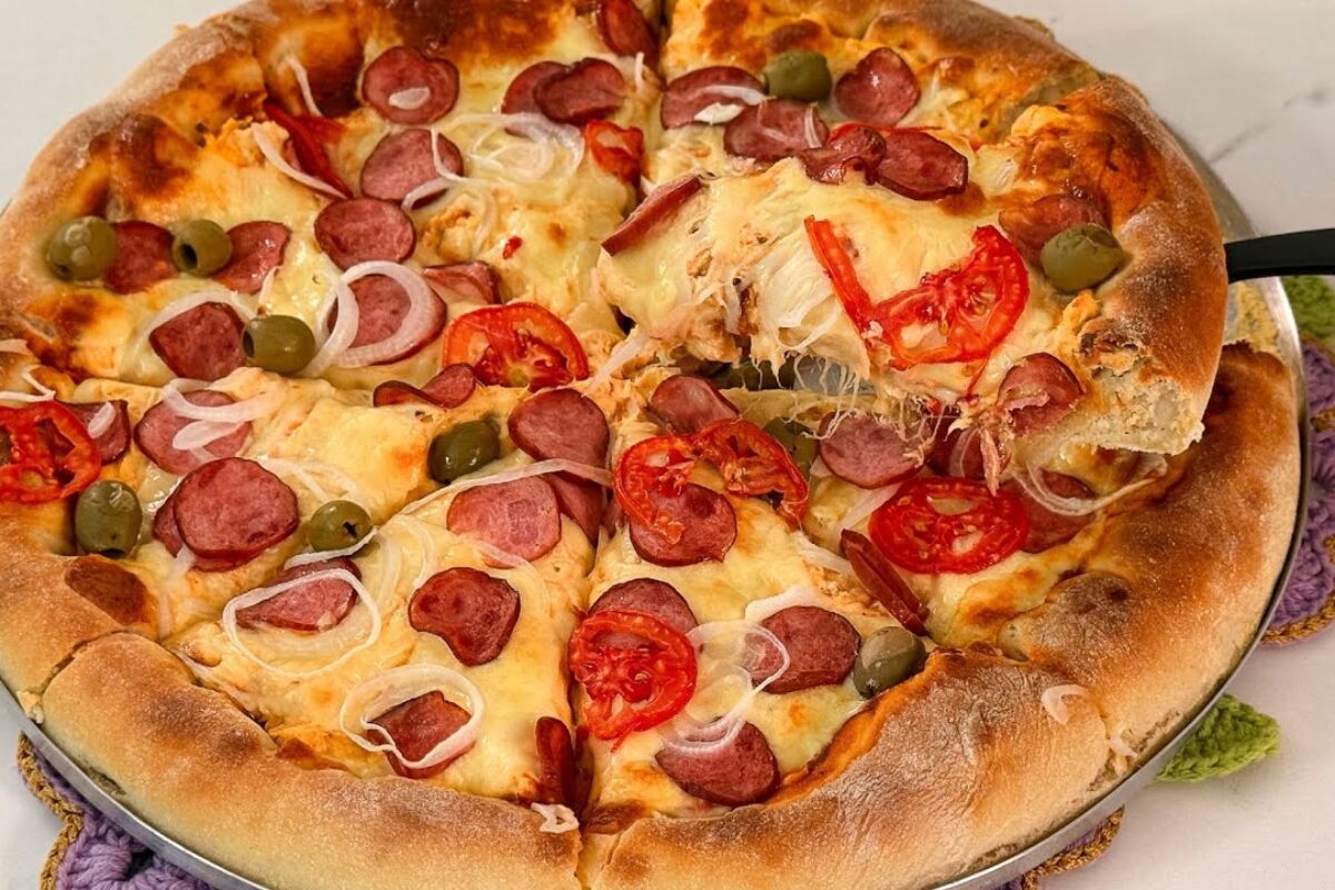 pizza caseira