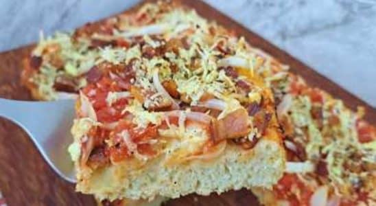 pizza siciliana de cebola