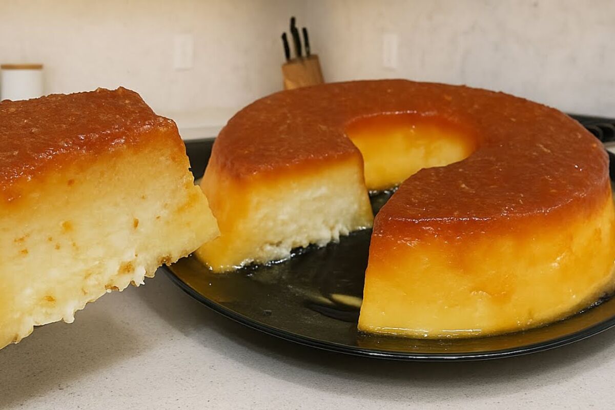 Pudim de tapioca super cremoso para você servir como sobremesa de domingo e arrasar 15 pudim de tapioca