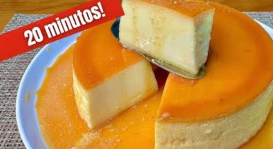 pudim fácil e rápido