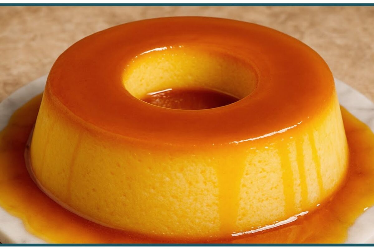 pudim tamanho família