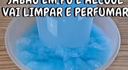 sabão desinfetante caseiro