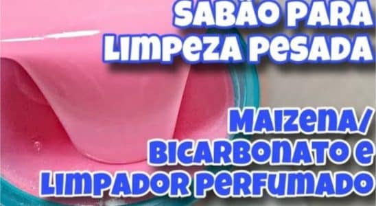 sabão para limpeza pesada