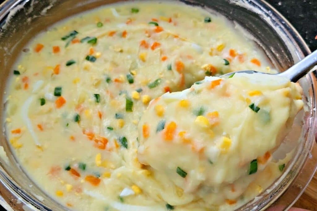 salada de maionese caseira