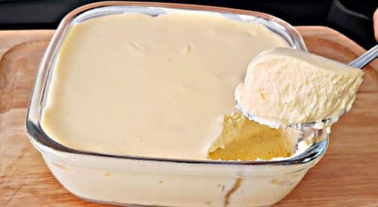 sobremesa de 2 ingredientes