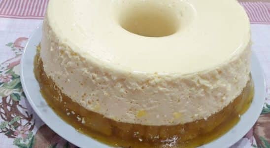 sobremesa de abacaxi