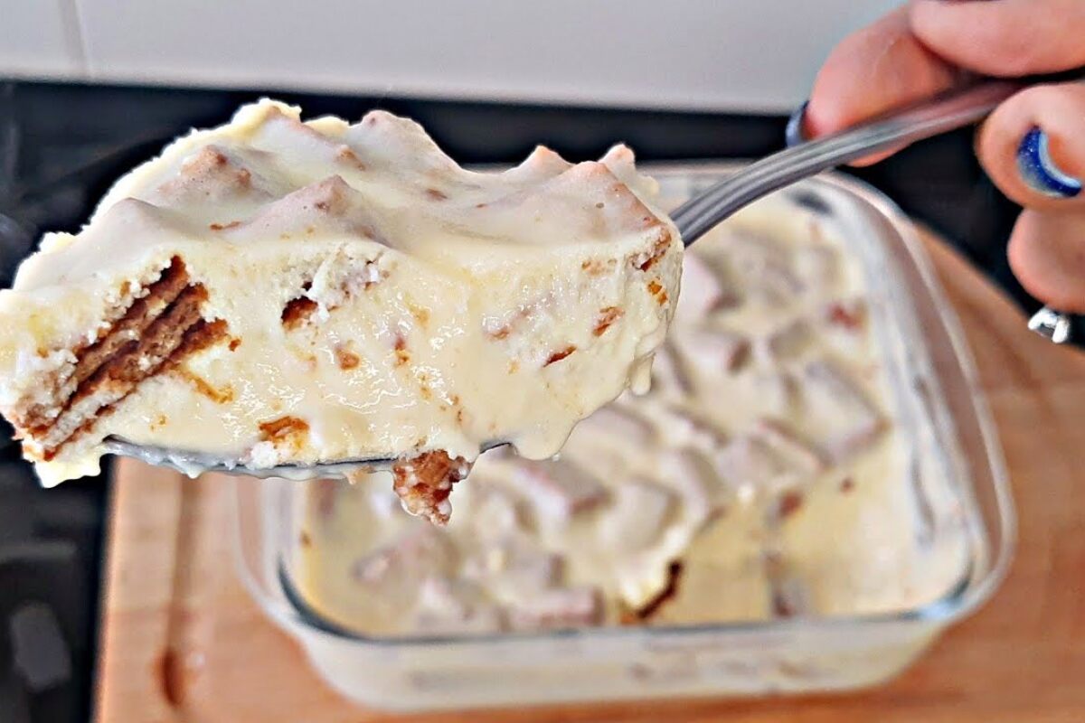 Sobremesa de limão com bolacha wafer tão fácil que dá para ter na geladeira a semana toda 31 sobremesa de limão