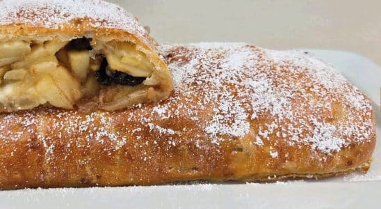 strudel de maçã