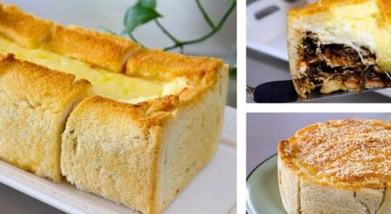 torta cremosa de carne