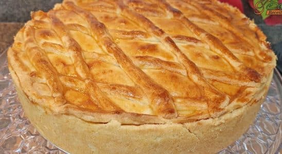 torta de frango e palmito