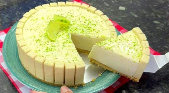 torta de limão com bis