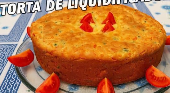 torta salgada de legumes