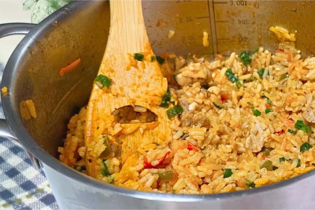 almoço de uma panela só