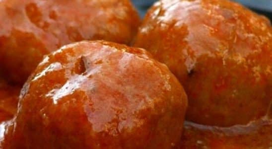 almôndegas ao molho