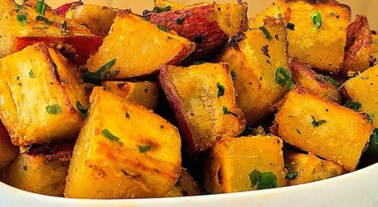 batata doce assada