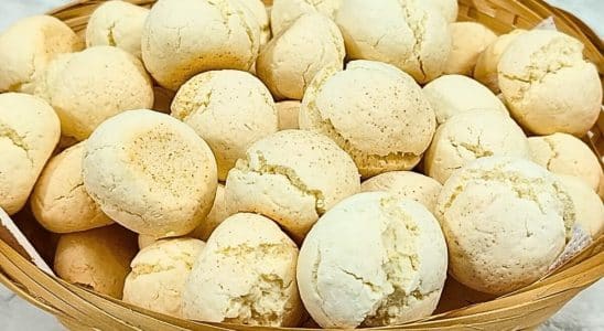 biscoitinho de polvilho de coco