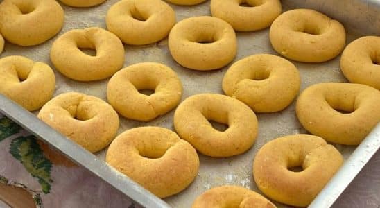 bolacha de fubá da vovó