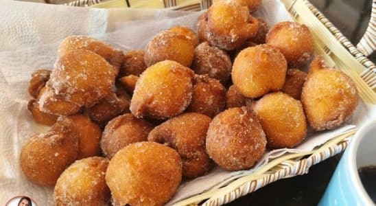 bolinho de chuva de laranja