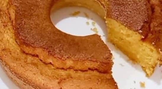 bolo de milho cremoso