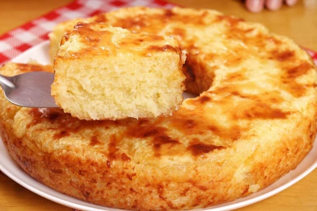 bolo de tapioca com queijo