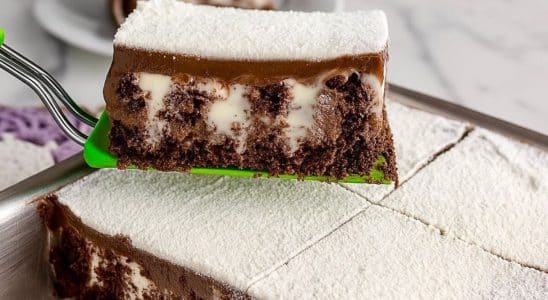 bolo gelado de liquidificador