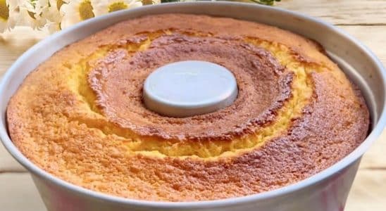 bolo grande sem trigo