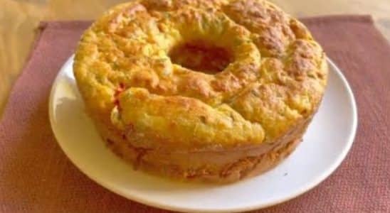 bolo salgado low carb