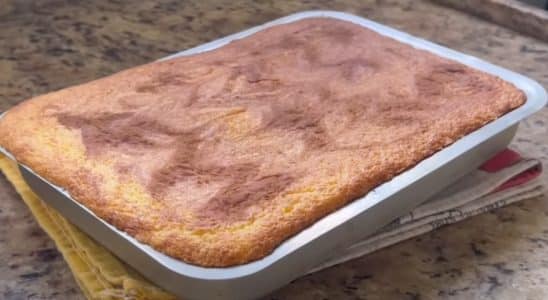 bolo sem farinha de trigo