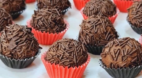 brigadeiro sem açúcar
