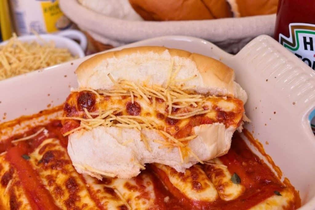 cachorro quente de forno